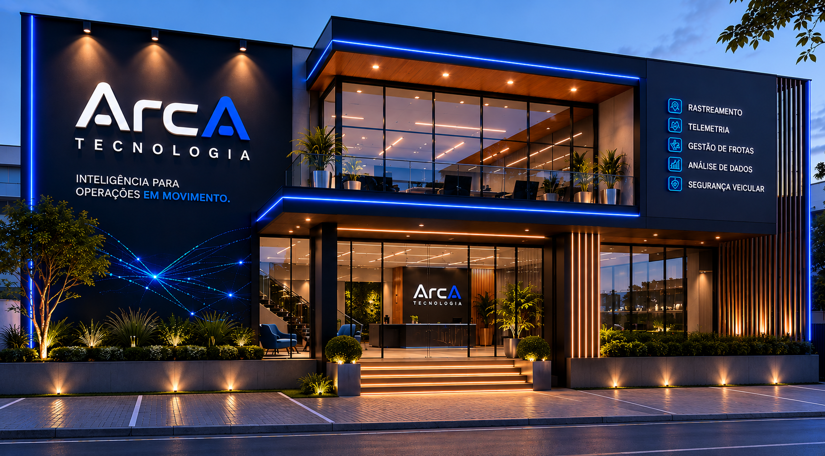Fachada da ARCA Tecnologia